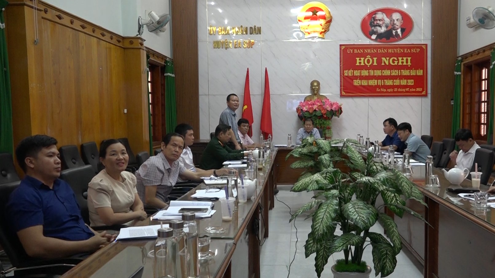 Chất lượng tín dụng Phòng giao dịch NHCSXH huyện xếp loại Tốt