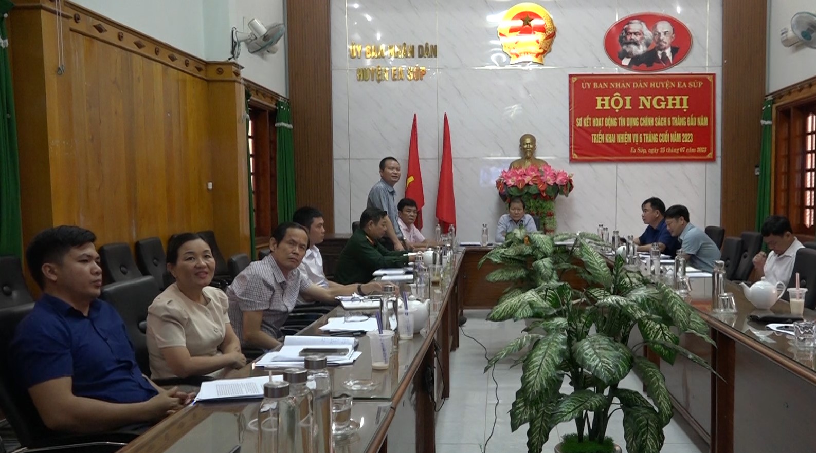Sơ kết hoạt động ủy thác tín dụng chính sách 6 tháng đầu năm
