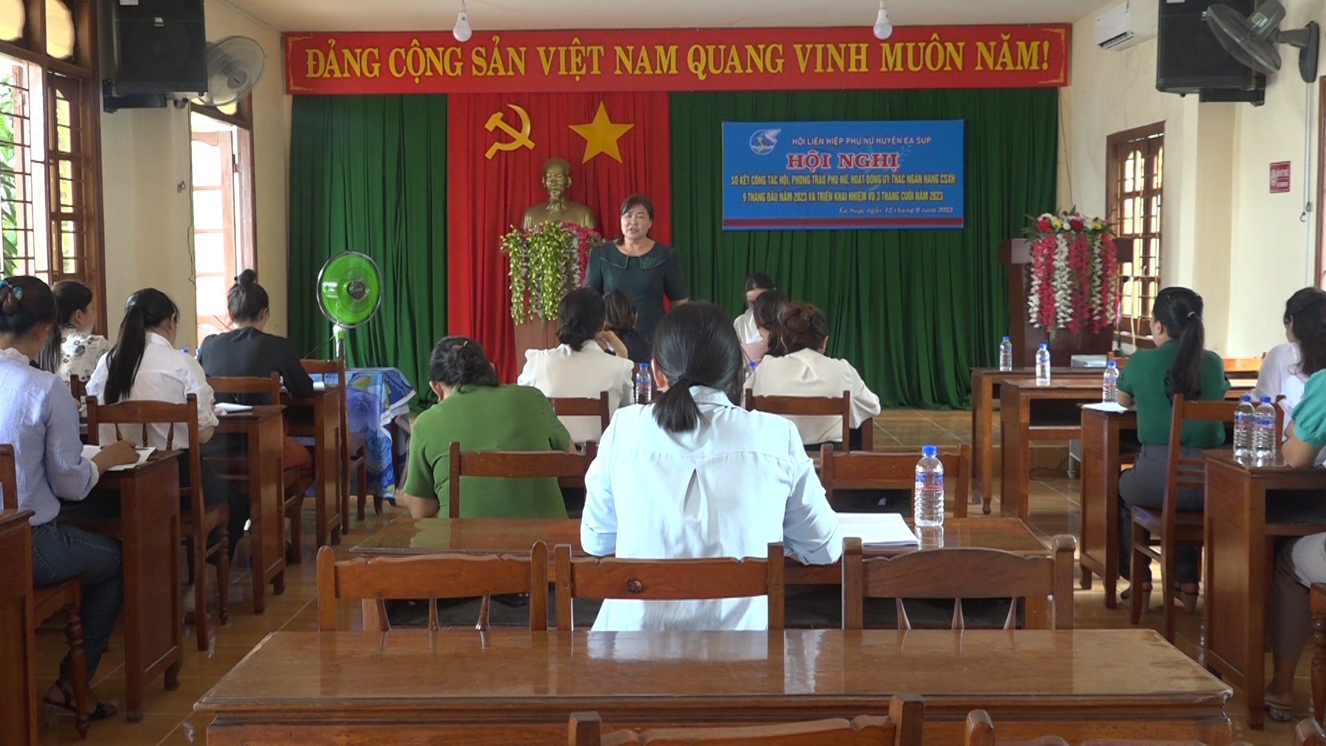 Hội LHPN huyện sơ kết công tác Hội 9 tháng năm 2023