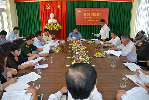 Hội nghị hiệp thương lần 3, thông qua danh sách những người ứng cử đại biểu HĐND thành phố nhiệm kỳ 2021-2026