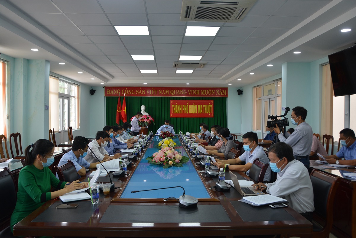 Đảng ủy cơ quan chính quyền Thành phố tổ chức Hội nghị Ban chấp hành (Mở rộng).