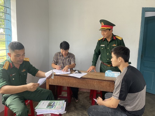 Hội đồng nghĩa vụ Quân sự huyện tổ chức khám sức khoẻ nghĩa vụ quân sự năm 2024