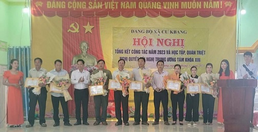 Đảng ủy Cư Kbang tổng kết công tác năm 2023