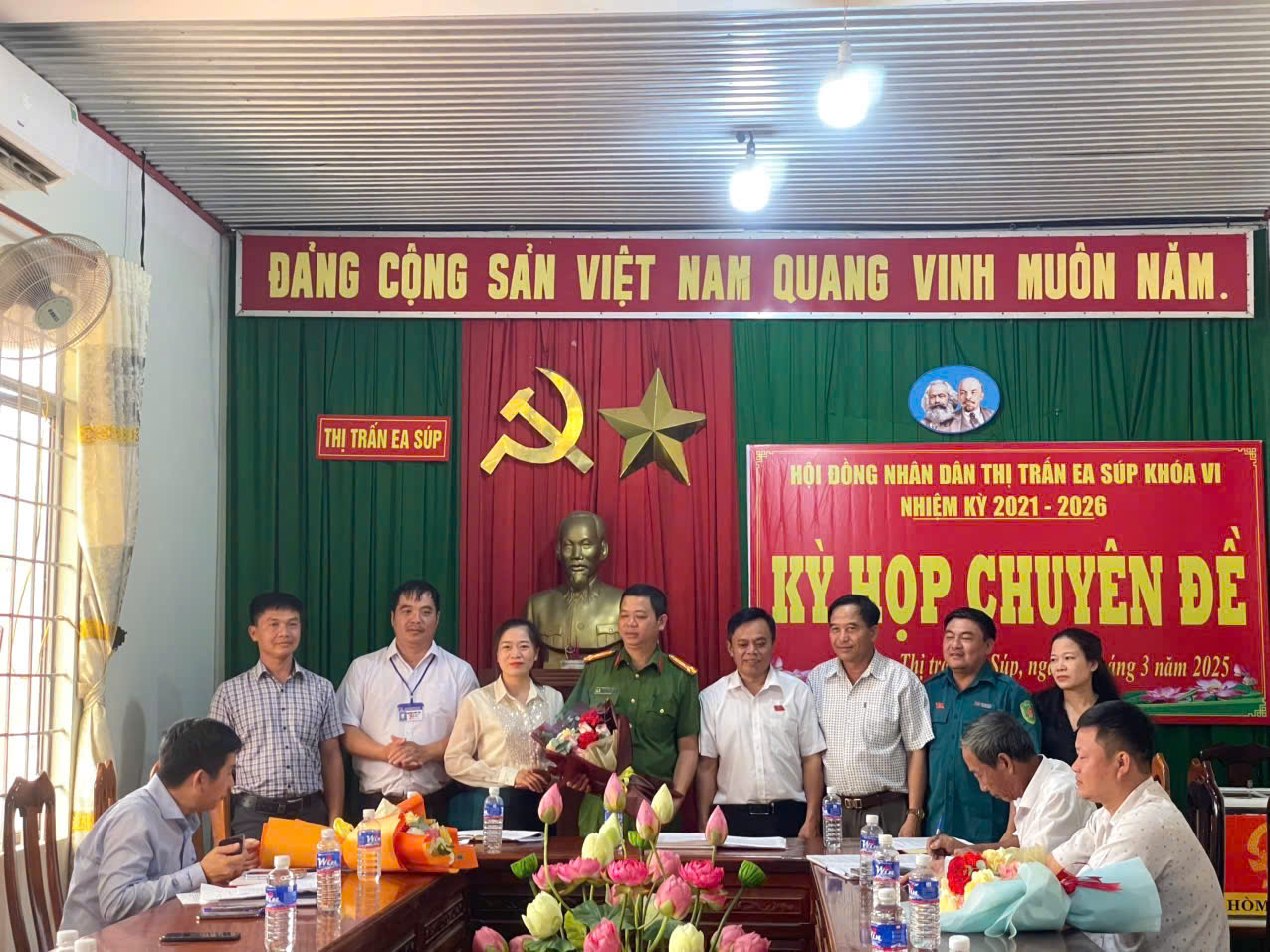 Kỳ họp chuyên đề HĐND Thị trấn khóa VI, nhiệm kỳ 2021 – 2026