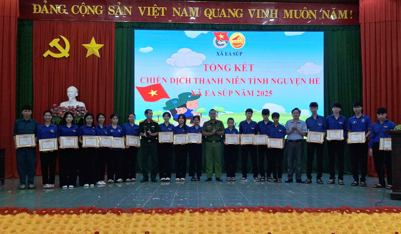Tổng kết chiến dịch Thanh niên tình nguyện hè năm 2025