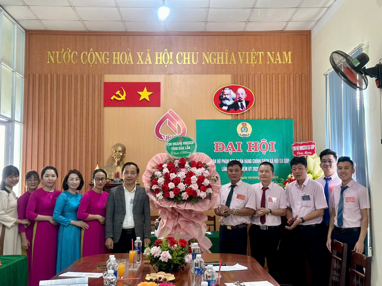 Đại hội Công đoàn bộ phận Ngân hàng Chính sách xã hội Ea Súp nhiệm kỳ 2025 – 2030