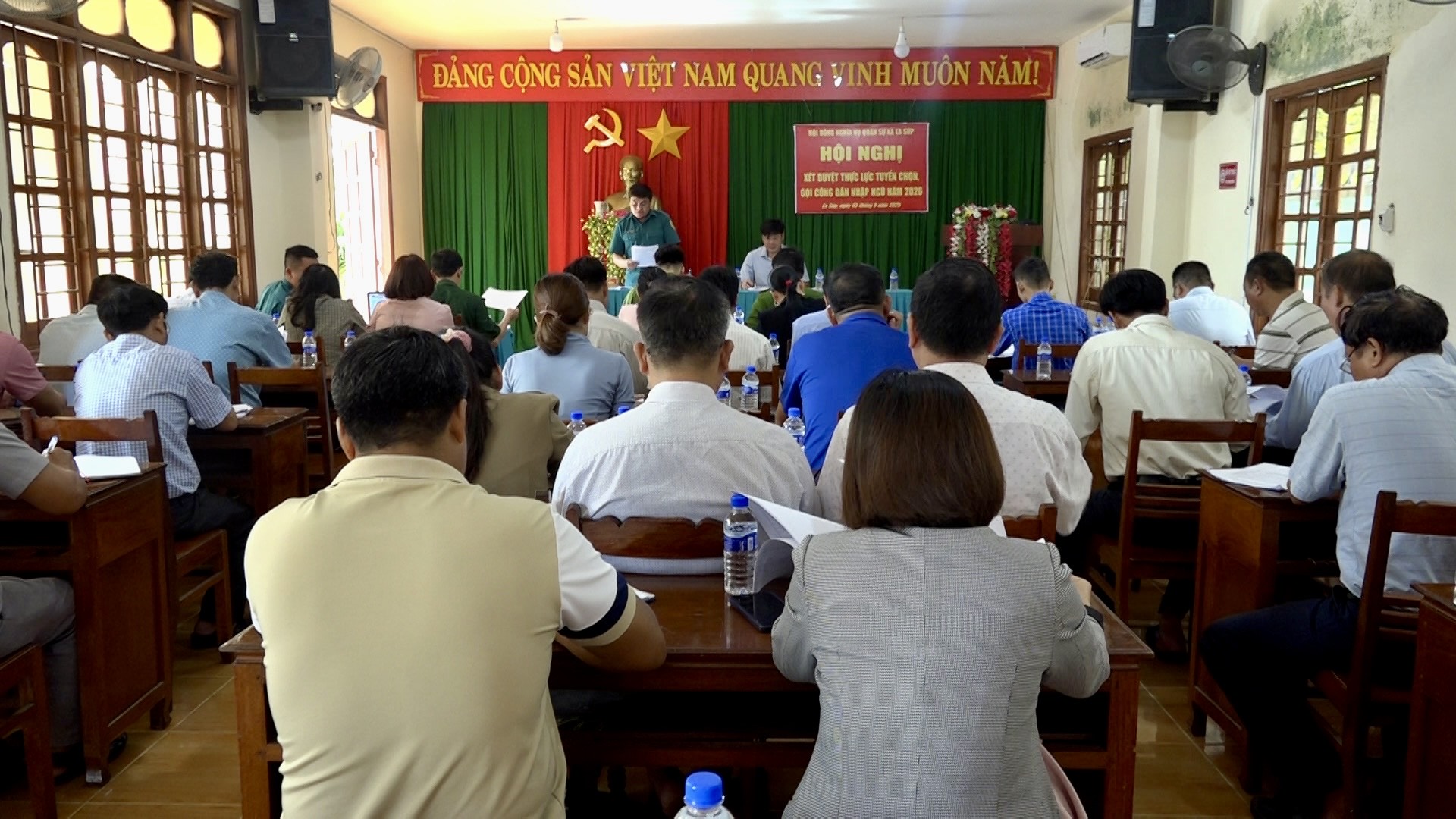 Hội nghị xét duyệt thực lực tuyển quân năm 2026