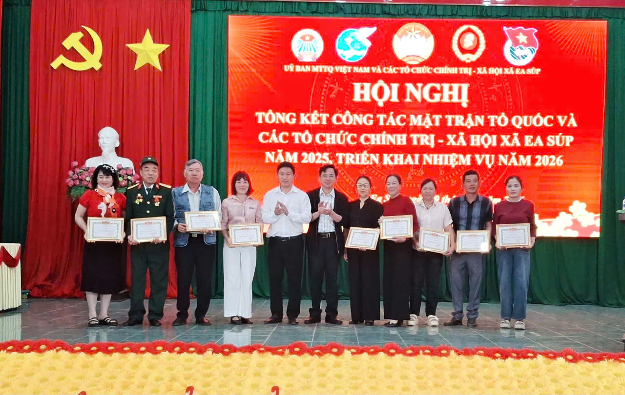 Tổng kết công tác Mặt trận Tổ quốc và các tổ chức chính trị – xã hội năm 2025